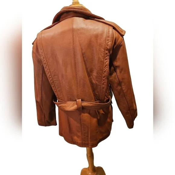 Avanti Congac Heavy Leather Utility Jacket